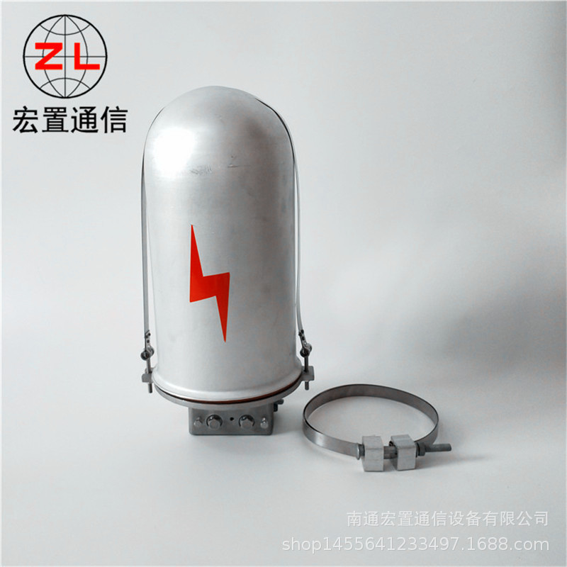 铝合金接头盒 帽式接续盒价格24芯ADSS杆用接头盒厂家销售