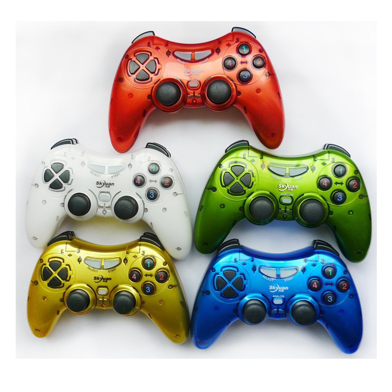 Tesla coche sistema USB2.4G inalámbrico mango vibración P teléfono móvil Android 905 juego caja emuelec