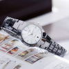 Steel watch for beloved suitable for men and women, calendar, Tungsten steel