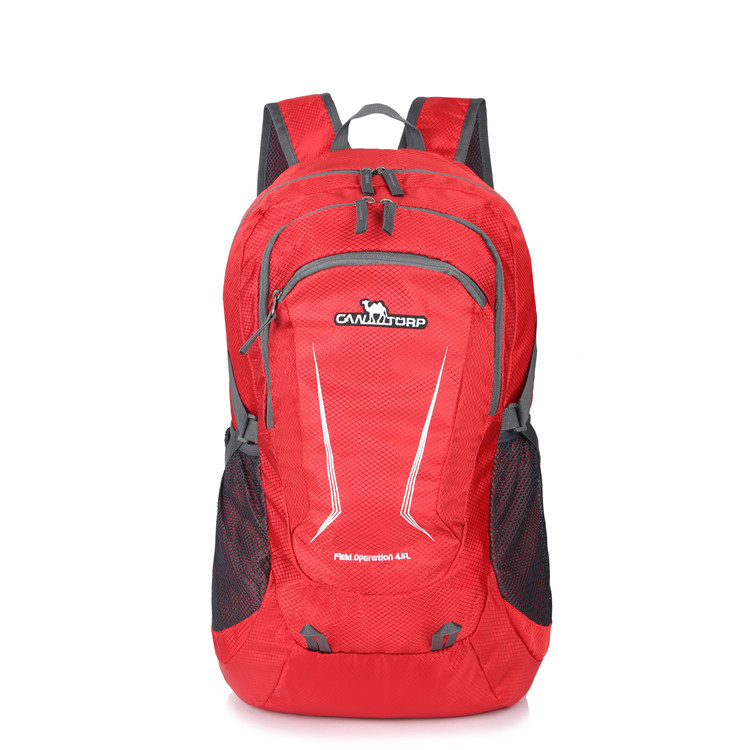 ActiveGo Foreign Trade Hot-Selling Camel Foldable Women, Ultra-Light Travel Outdoor Backpack For Men, Large Capacity Skin Bag 45L_voghion.com