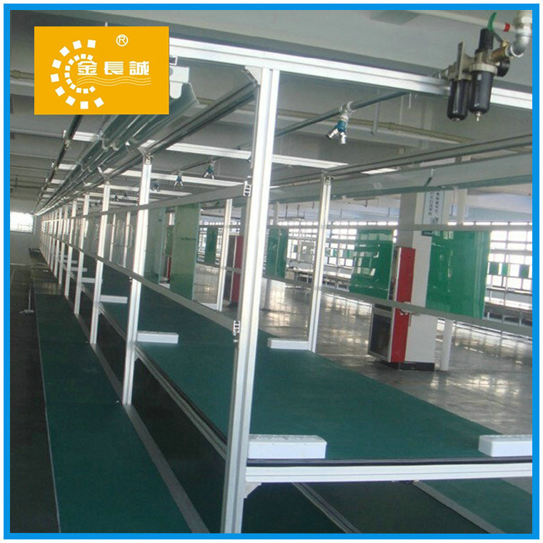 厂家直供电子厂输送设备小型PVC皮带输送机装配车间自动化流水线