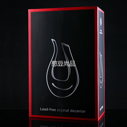 Grange crystal U-shaped red wine decanter gift box Harp Swan rainbow decanter creative wine divider