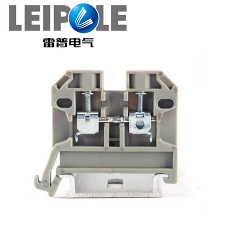 上海雷普电气经济型接线端子JXB导轨式灰色蓝色接线端子排leipole