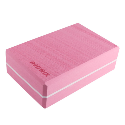 High-density 420g hardness brushed anti-slip yoga brick children adult dance practice brick Yoga auxiliary supplies 