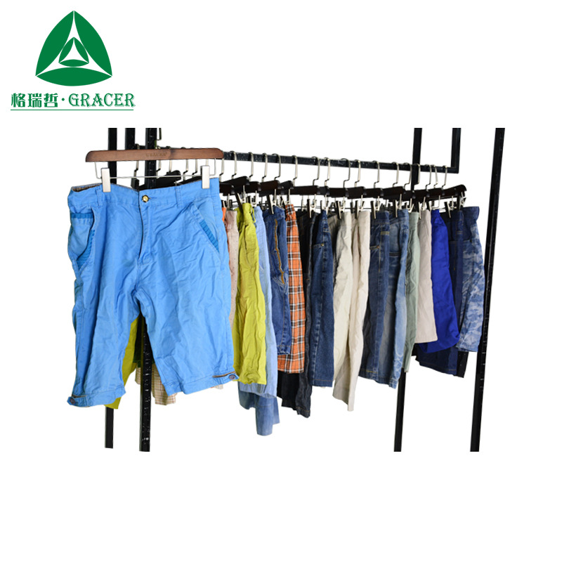 牛仔短裤男Leisure二手夏装旧衣服斤称 运动五分裤休闲沙滩中裤