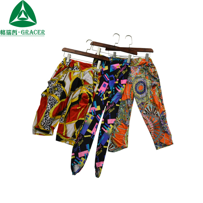 二手服装旧裤袜混批西欧 南亚legging stocking宽松连裤袜打底裤