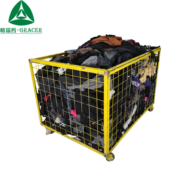 库存衣服出口乌干达 肯尼亚old clothes冬季薄款可外穿豹纹裤袜