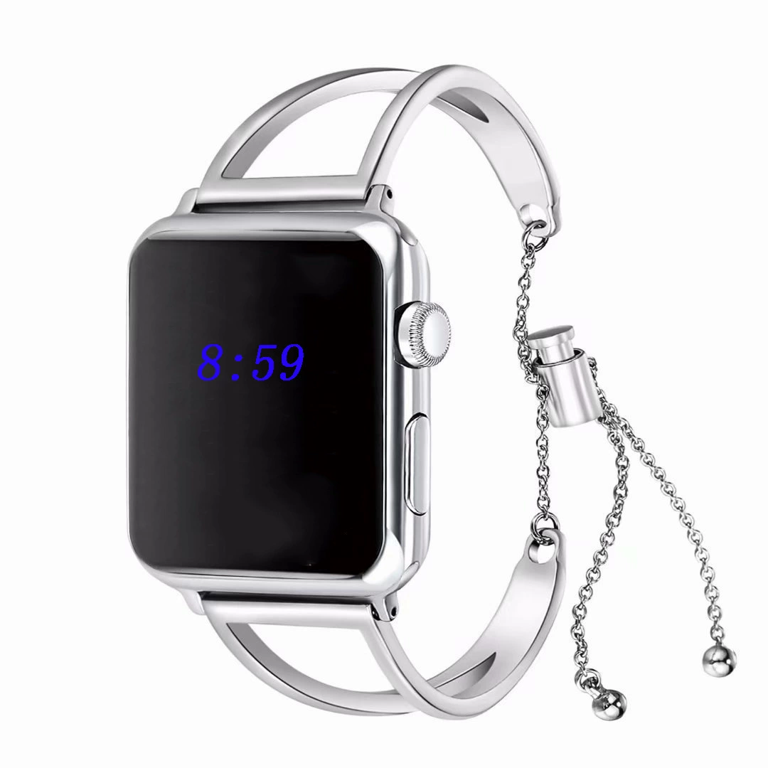 Apple, браслет, металлический ремешок из нержавеющей стали