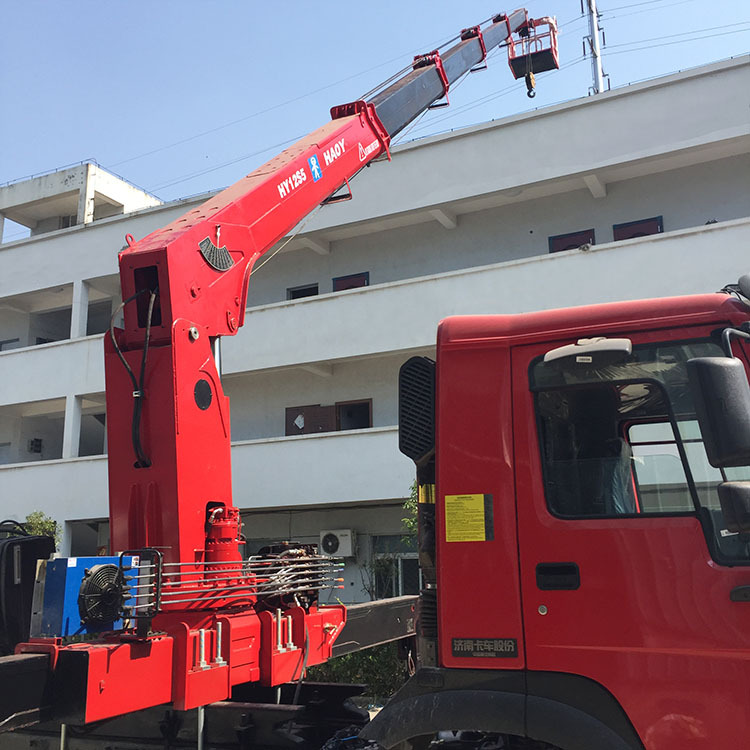 厂家直销伸缩臂无线遥控12吨起重机 液压10-12吨吊机