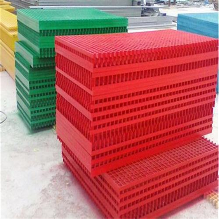 地沟盖板玻璃钢格栅洗车房地网防滑格栅板排水沟盖板鸽舍地网现货