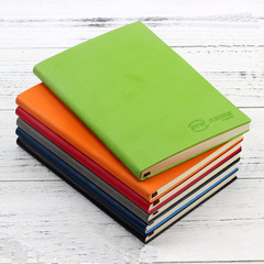 A5 Soft Cover Student NotebookPU Leather Note Pad Office Creative Notepad for Printing Logo