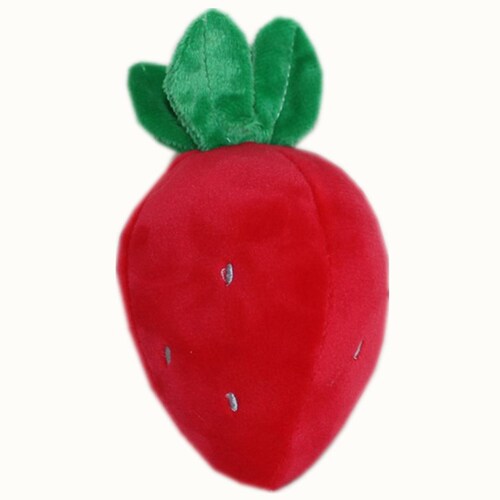 Wholesale fruit plush pendant strawberry pineapple toy soft down cotton shopping mall supermarket grab machine rag doll doll