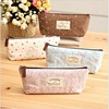 Fresh square pencil case for leisure for elementary school students for pencils, Korean style