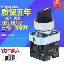 ZB2）XB2-BD33C XB2-BD25 XB2-BD33 BD45 BD53旋钮按钮开关