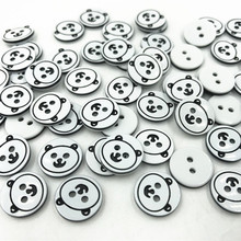 纽扣扣子专卖树脂两眼服装辅料儿童钮扣卡通激光熊头扣13mm