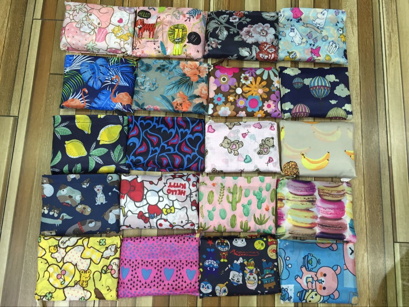 More than 100 colors mixed