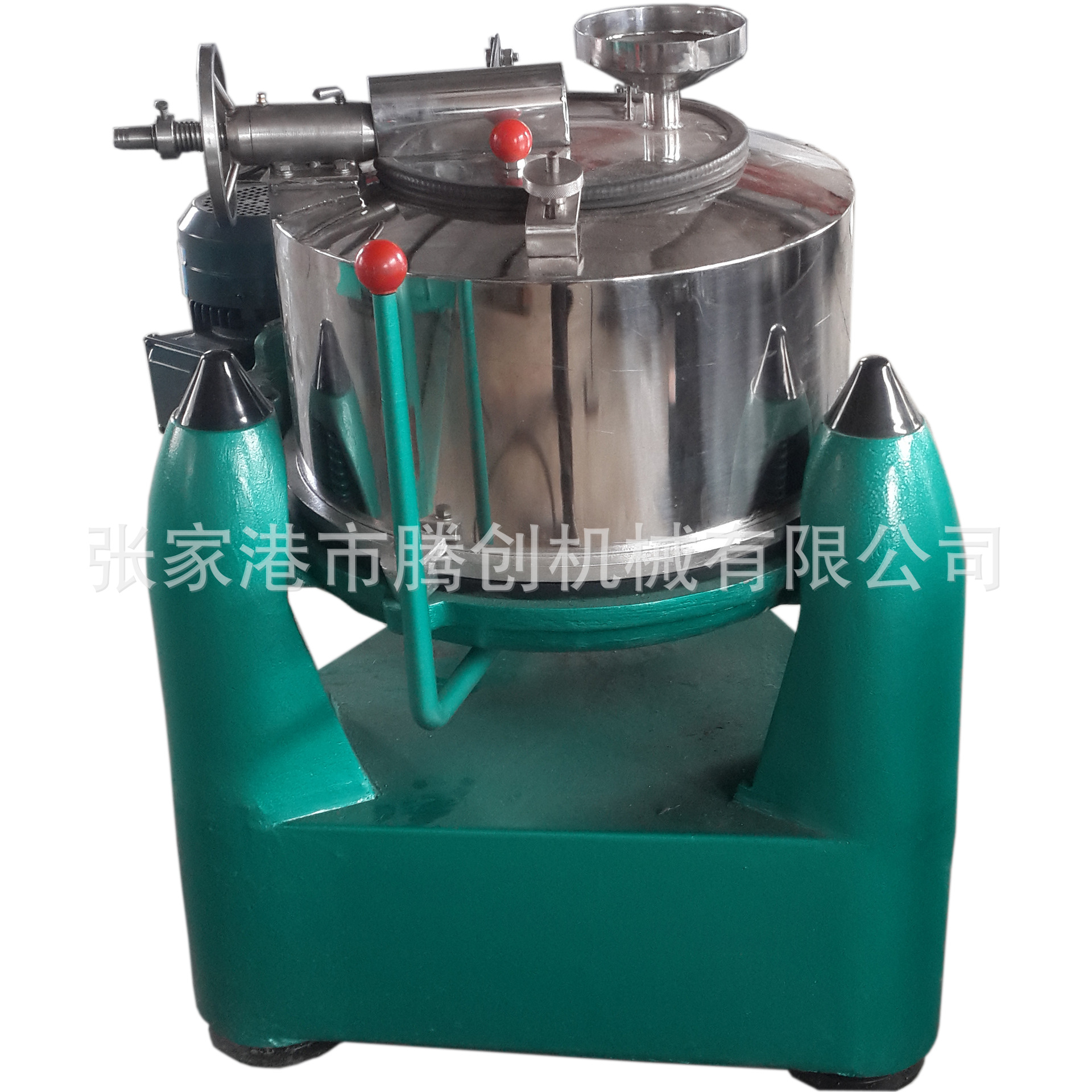 SSC450型三足式小型沉降式人工上卸料离心机。物料小于0.01微米