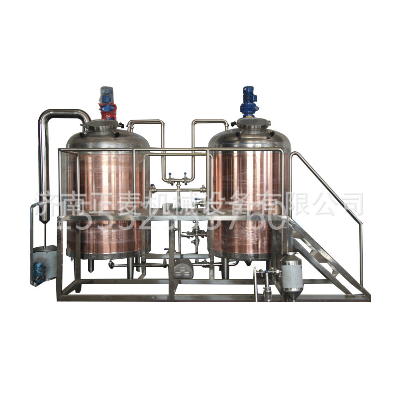 小型精酿啤酒设备 家用酿酒设备 发酵罐 一体机 米酒设备