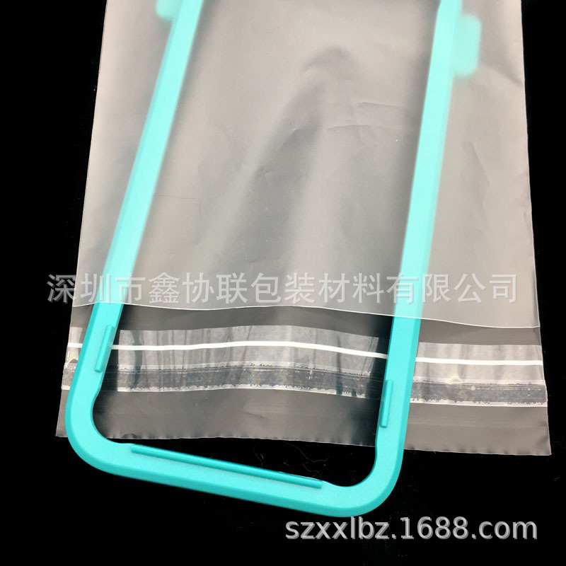 荷坳胶袋厂家供应生产po平口袋透明十格袋雾面PO连体袋可做自粘袋