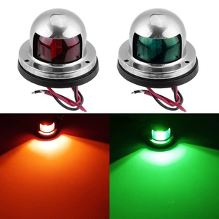 Сигнальный огонь LED из нержавеющей стали 316 красный и зелёный CE