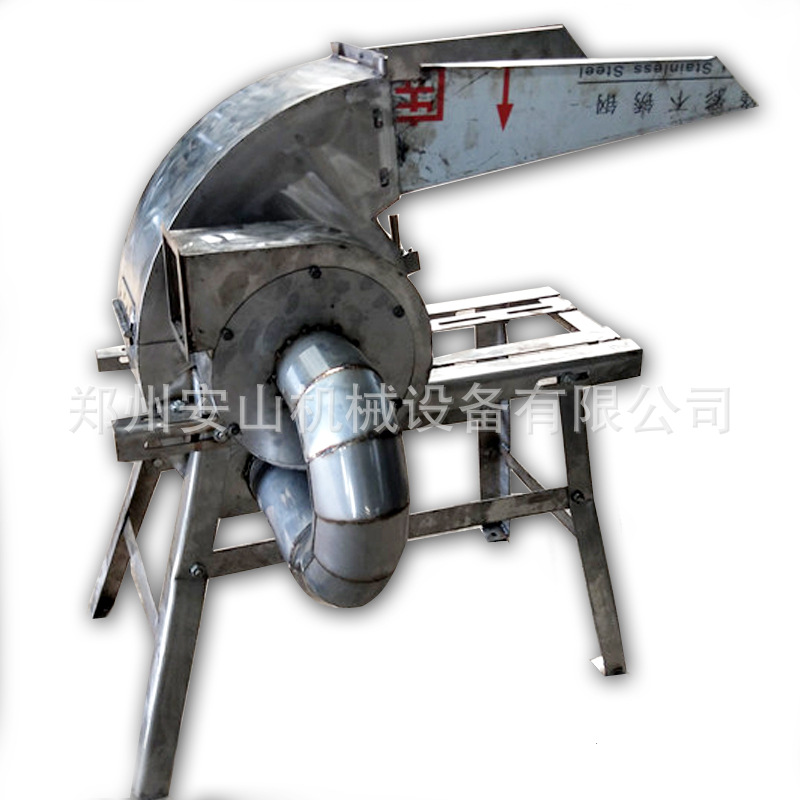 厂家直销大型304食品不锈钢中药粉碎机 锤片式蜂胶打粉机