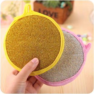Double-sided ingot towel kitchen dishwashing cotton washing King decontamination dishwashing cloth dishwashing brush pot scouring pad sponge