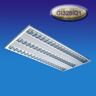 嵌入式T5格栅灯盘3x28W灯盘外壳1200x600格栅灯盘套件1195*595|ru