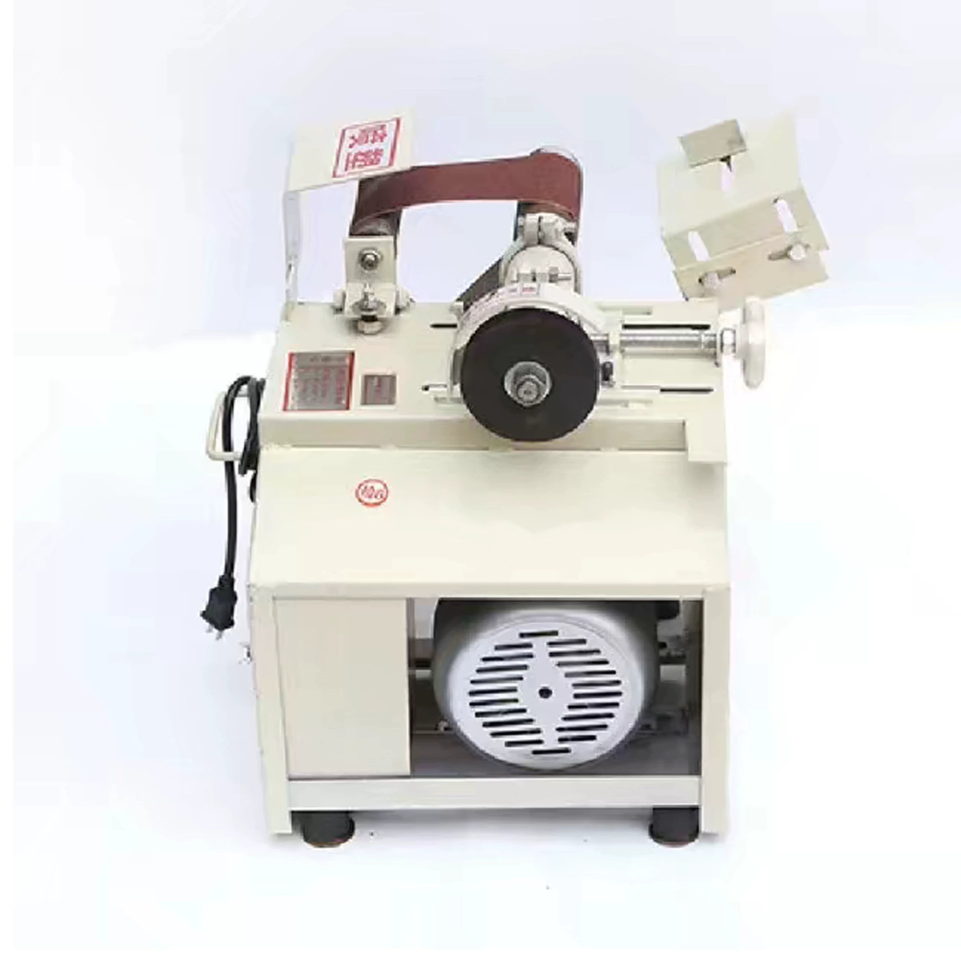 Шлифовальный станок для медной проволоки Электрический станок для скашивания труб из нержавеющей стали Скашивая машина перила лестницы шлифовальный станок скашивая машина маленькая