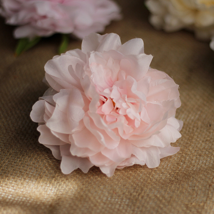 Artificial hibiscus peony big flower head DIY wedding flower wall road lead accessories hand holding decorative flower silk flower Artificial hibiscus peony big flower head DIY wedding flower wall road lead accessories hand holding decorative flower silk flower