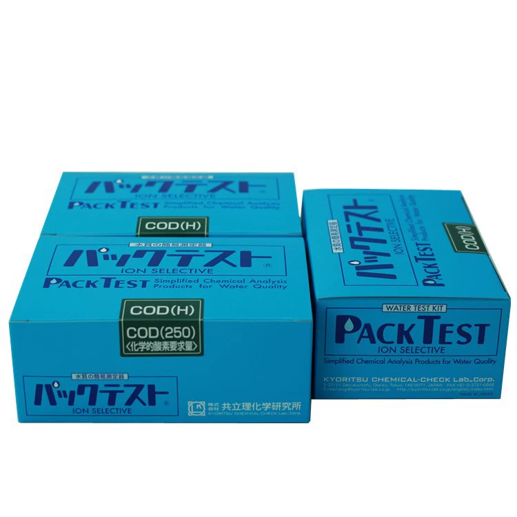 В наличии Определение содержания ХПК химической потребности кислорода ХПК пакет экспресс-теста сделанный в Японии WAK-COD