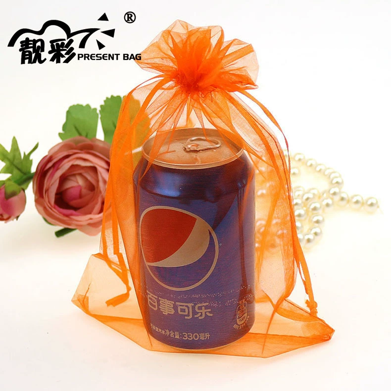 В наличии 17*23 Большой жемчуг органза подарочная упаковка мешок шнурок марли шнурок косметический мешок