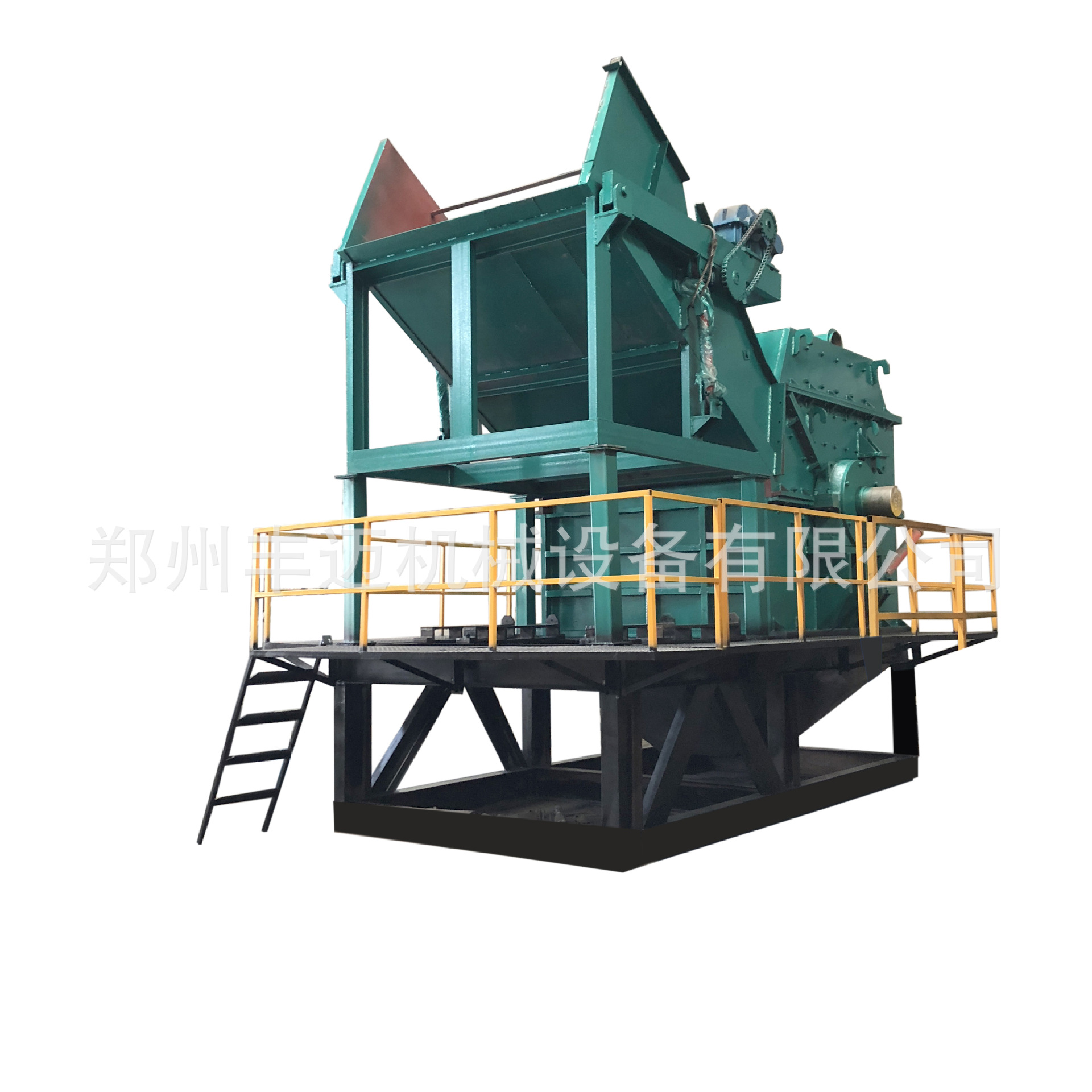 大型废钢料破碎站 报废汽车箱体破碎机 重型金属破碎机