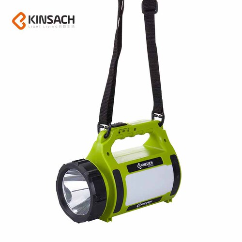High-power spotlight flashlight LED camping light cross-border strong light searchlight patrol fishing portable light rechargeable