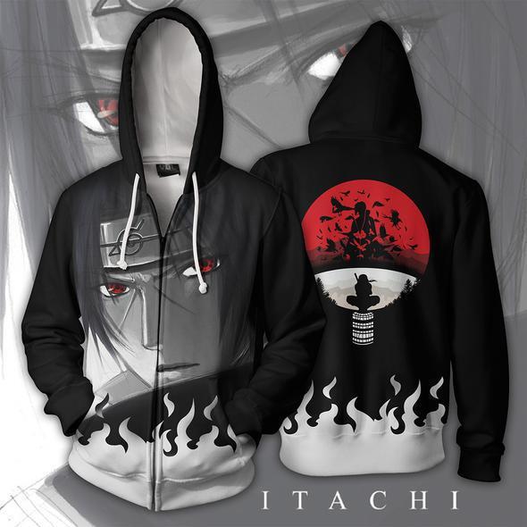 Foreign Trade Naruto Kakashi 3D Digital Printing Loose Zipper Pullover Hoodie Sweater Jacket Foreign Trade Naruto Kakashi 3D Digital Printing Loose Zipper Pullover Hoodie Sweater Jacket