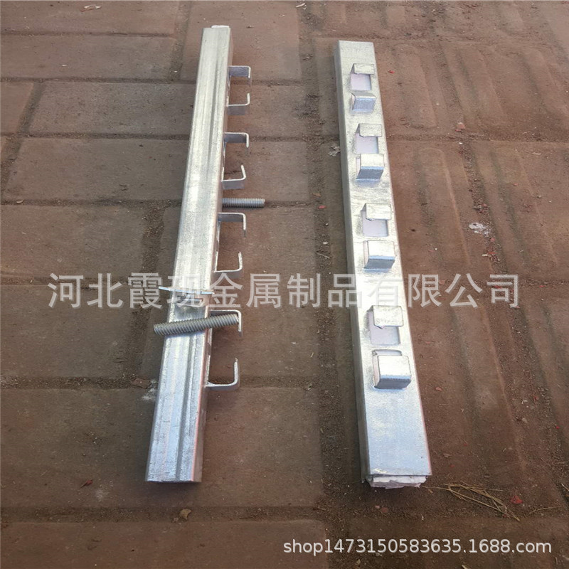 永年EHMQ-41预埋槽道厂家 冷弯预埋槽钢 电缆上下桥预埋槽道