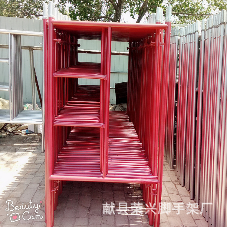 厂家销售镀锌脚手架施工移动脚手架生产加厚加重脚手架折叠脚手架