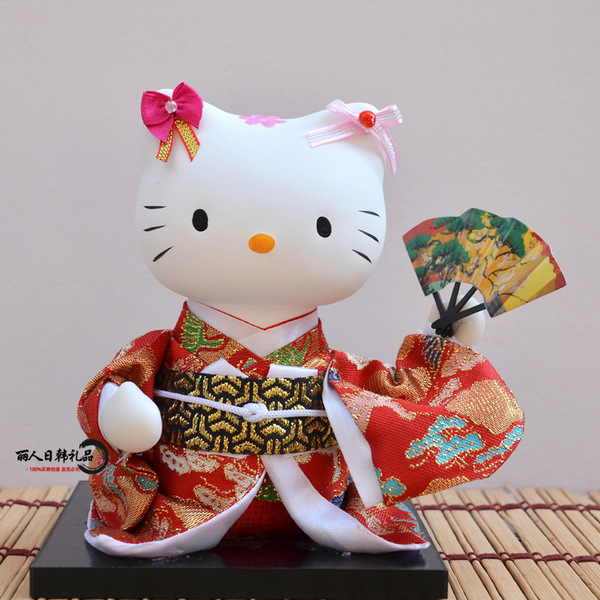 Cartoon Japanese doll