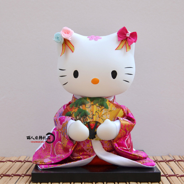 Cartoon Japanese doll