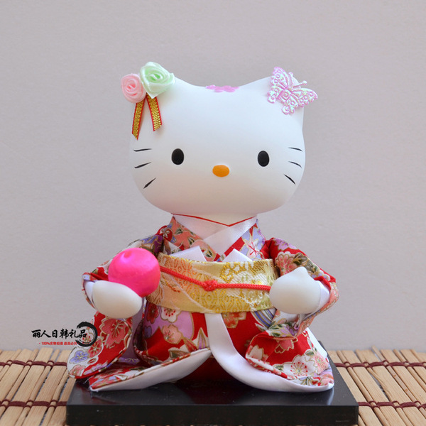 Cartoon Japanese doll
