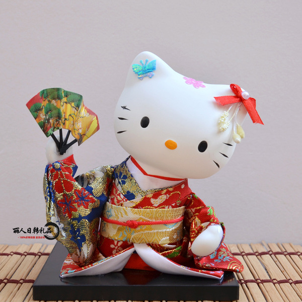 Cartoon Japanese doll