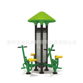 学校公园广场小区配套健身器材三面豪华旋转轮脚部转运器健身路径