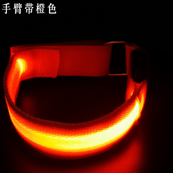LED light -glowing hand ring flash arm with luminous bracelet…