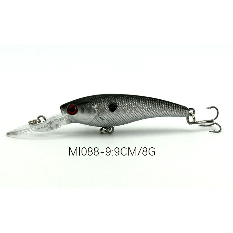 Fishing lure (HENGJIA) minnow 9 cm 8 g, realistic bionic bait, multiple colors, treble hooks