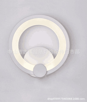 Transfronterizo dedicado lámpara de pared led post-moderno simple estudio creativo corredor patio acrílico lámpara de noche lámpara de pared