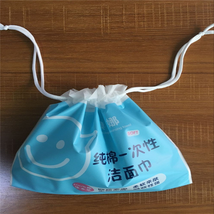 各种化妆棉束口袋棉柔洗脸巾包装袋洁面巾化妆巾防尘袋洗脸巾批量