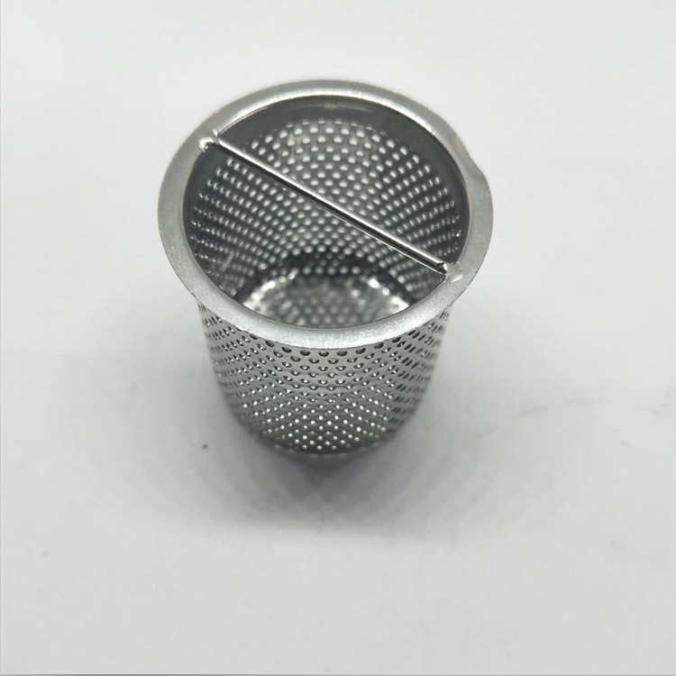 提篮小滤网水槽不锈钢过滤器过滤网水池隔渣漏斗安平厂家现货批发
