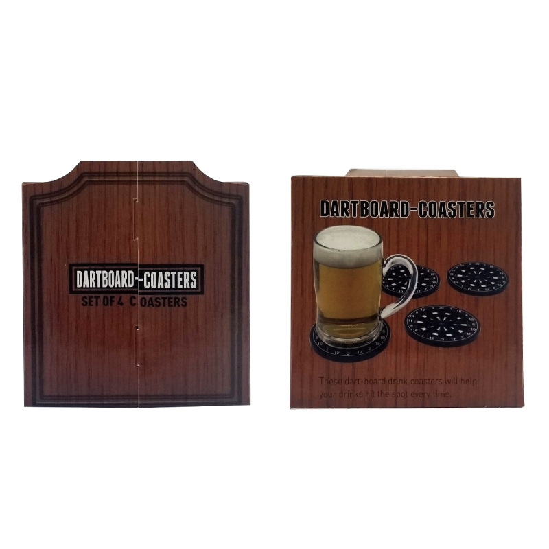 Posavasos de cerveza creativo dardo bandeja café cerveza té posavasos plástico ABS dardo objetivo placemat transfronterizo fabricante de productos