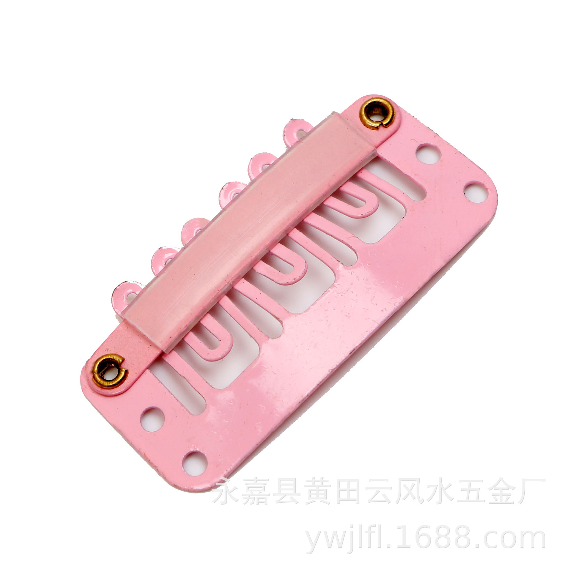 2,8-3,4 CM peluca clip en forma de U extensión del pelo gota de agua BB clip de pelo fetal 8 dientes pelo real accesorios de fijación peine de peluquería