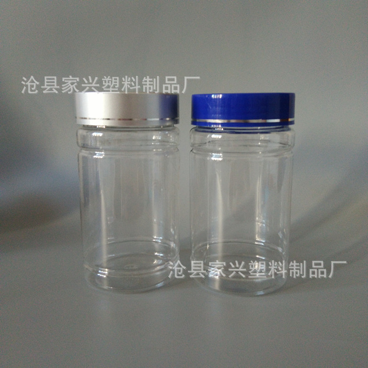 现货透明pet塑料瓶 300ml克透明瓶花茶广口瓶