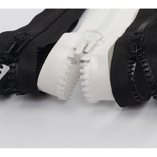 No. 5 resin zipper closed tail plastic zipper open tail zipper down jacket jacket rubber tooth zipper coding automatic head